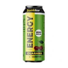 Напиток б/а ENERGY Guarana L-Carnitine 450 мл - вишня (BOMBBAR)