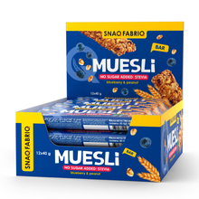 Батончик Snaq Fabriq Muesli 25*40 г - черника с арахисом