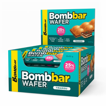 Батончик Wafer 32 г - с молочно-ореховой пастой и вкусом тирамису (Bombbar)