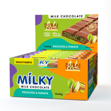 Шоколад Snaq Fabriq Milky 55 г - фисташки-кунафа
