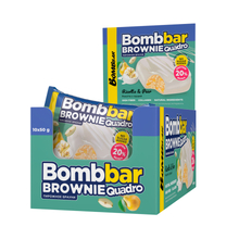 Печенье Bombbar Brownie 50 г - рикотта с грушей