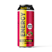 Напиток б/а ENERGY Guarana L-Carnitine 450 мл - клубника-земляника (BOMBBAR)