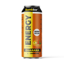 Напиток б/а ENERGY Guarana L-Carnitine 450 мл - апельсин (BOMBBAR)